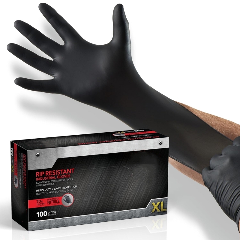 100 pièces de gants en nitrile - Disposable Gloves Nitrile avis et prix